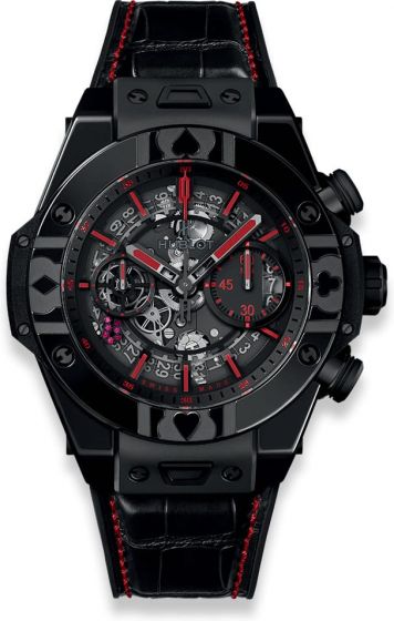 HUBLOT BIG BANG UNICO WORLD POKER TOUR ALL BLACK 411.CX.1113.LR.WPT17 Replica watch Cheap